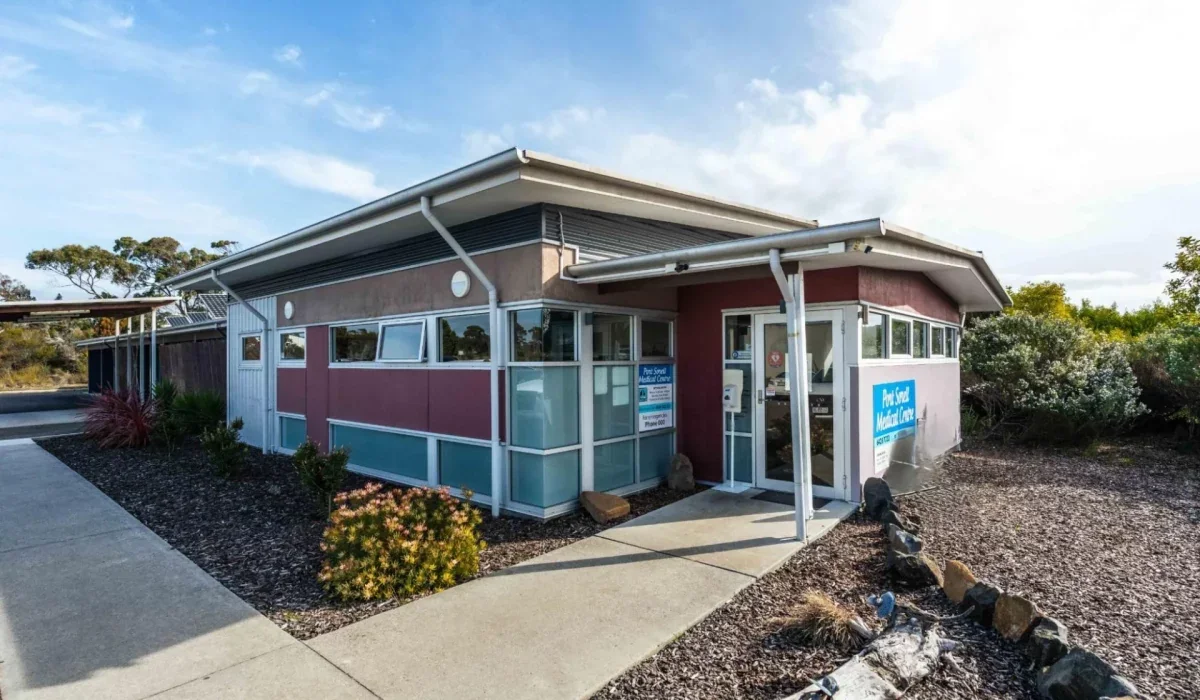 The front entrance of Port Sorell Medical Centre